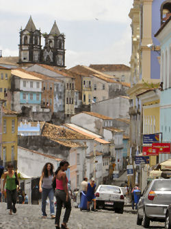 típicas calles del casco histórico