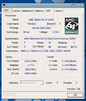 CPU-Z del micro