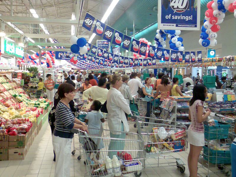 Busy Supermarket