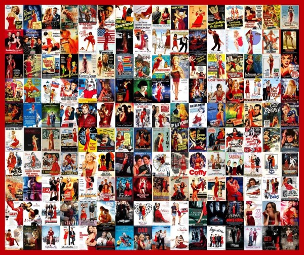 Red shirt women movie posters