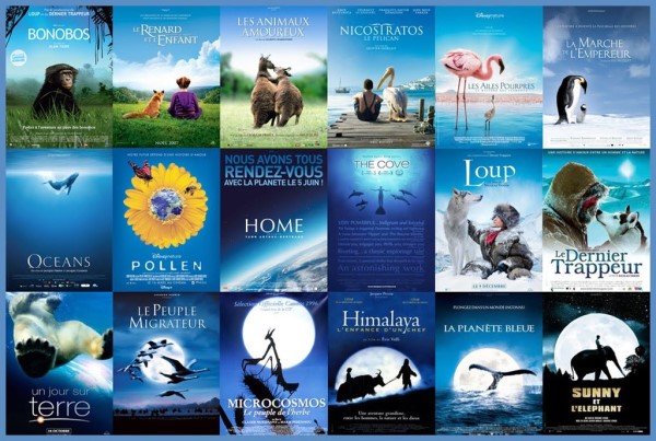 Blue nature animal movie posters