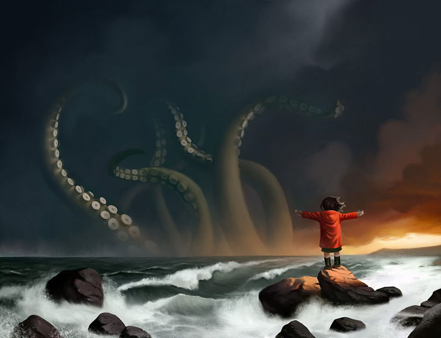 Cthulu se despierta de su sueño sólo para ver los #LDV Cthulu se despierta de su sueño sólo para ver los #LDV