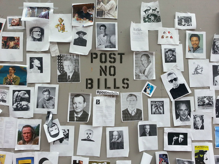 Post no bills #RuletaRusa