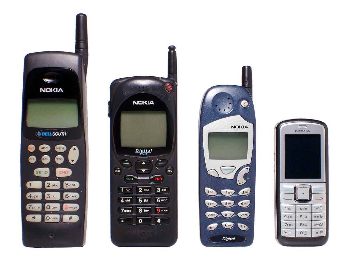 La historia de Nokia desde sus teléfonos 