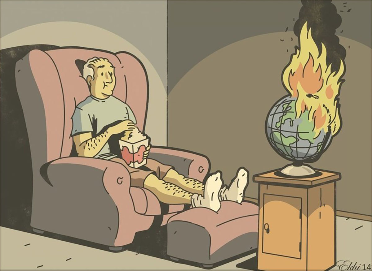 Un descanso y ver el mundo arder, imperdible